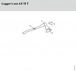 Stihl Forest axe AX 12 T Splitting Tool Spare Parts